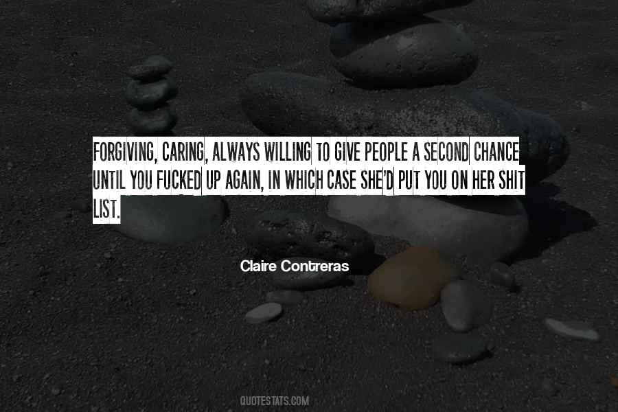 Claire Contreras Quotes #470967