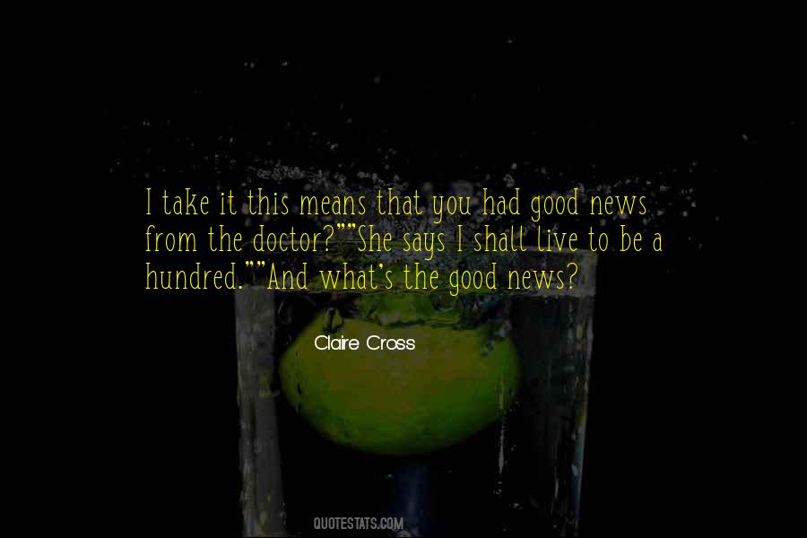 Claire Cross Quotes #267652