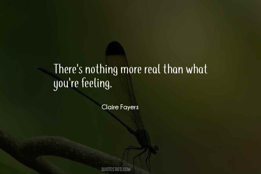 Claire Fayers Quotes #1636851