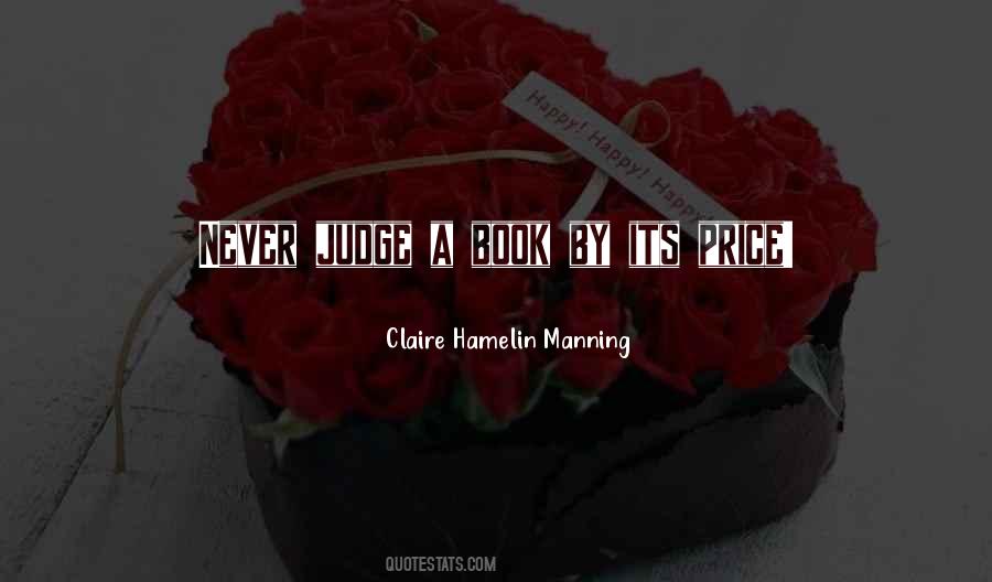 Claire Hamelin Manning Quotes #1202959