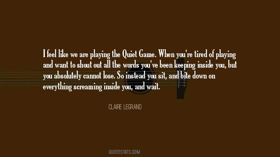 Claire Legrand Quotes #1696306