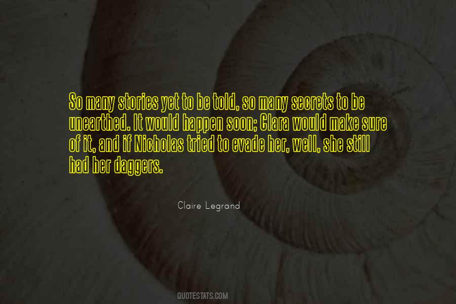 Claire Legrand Quotes #37903