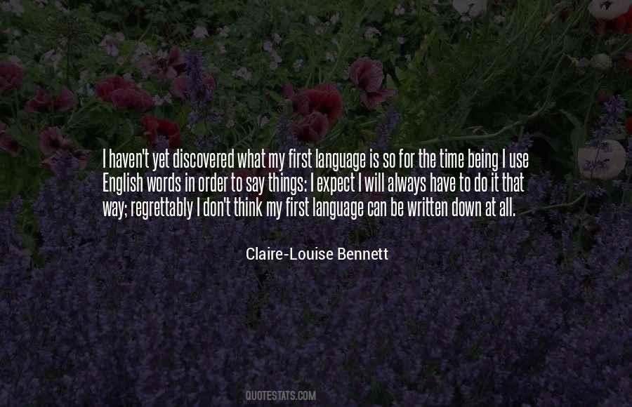 Claire-Louise Bennett Quotes #537319