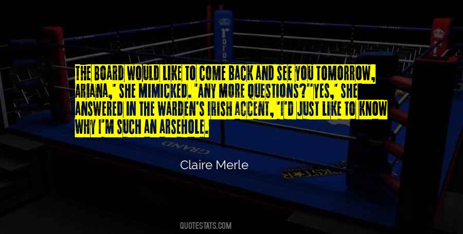 Claire Merle Quotes #75220