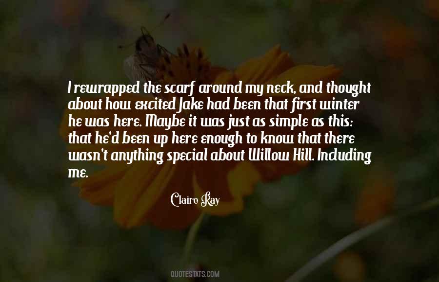 Claire Ray Quotes #620215 Claire Ray Quotes #620215