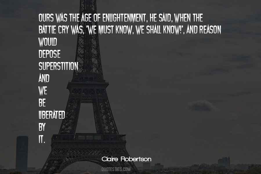 Claire Robertson Quotes #1761010