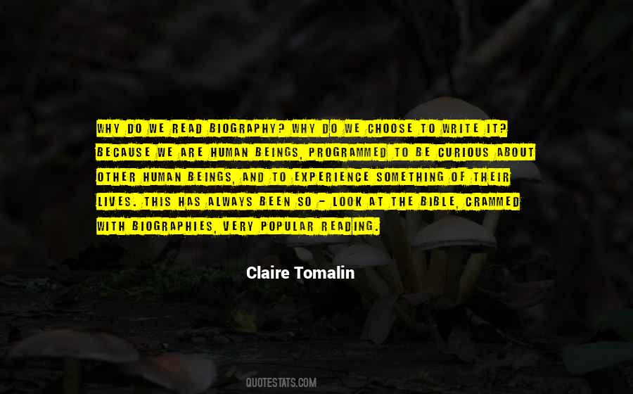 Claire Tomalin Quotes #1308781