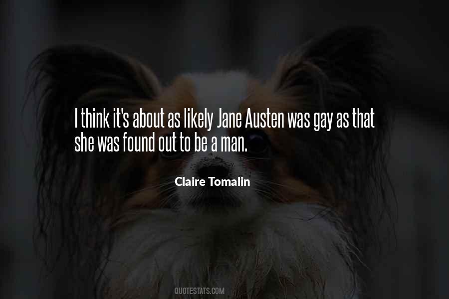 Claire Tomalin Quotes #250796