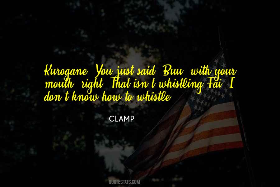 CLAMP Quotes #839023