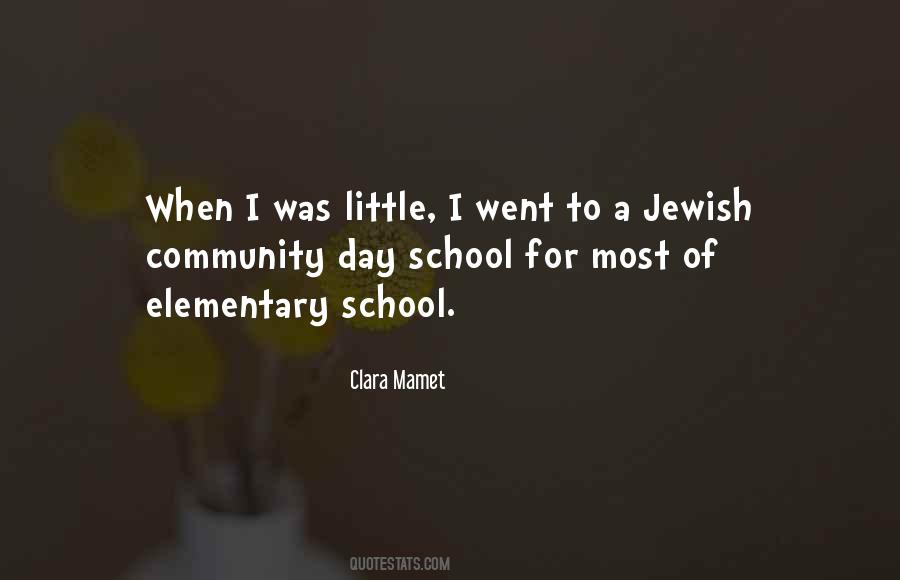 Clara Mamet Quotes #70767