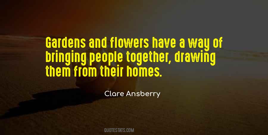 Clare Ansberry Quotes #1493915