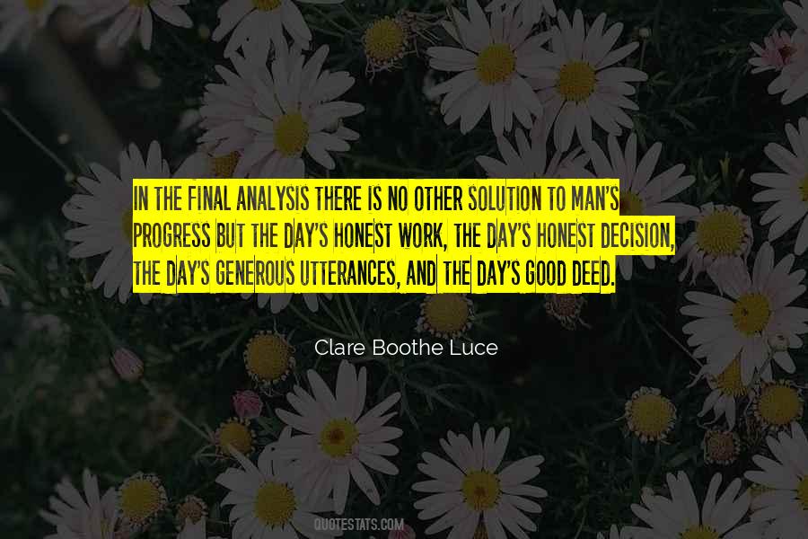 Clare Boothe Luce Quotes #1038675