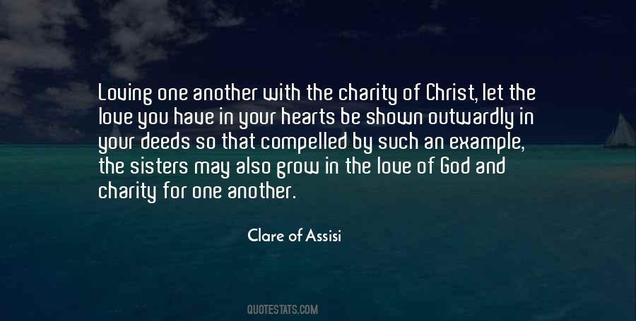 Clare Of Assisi Quotes #1043099