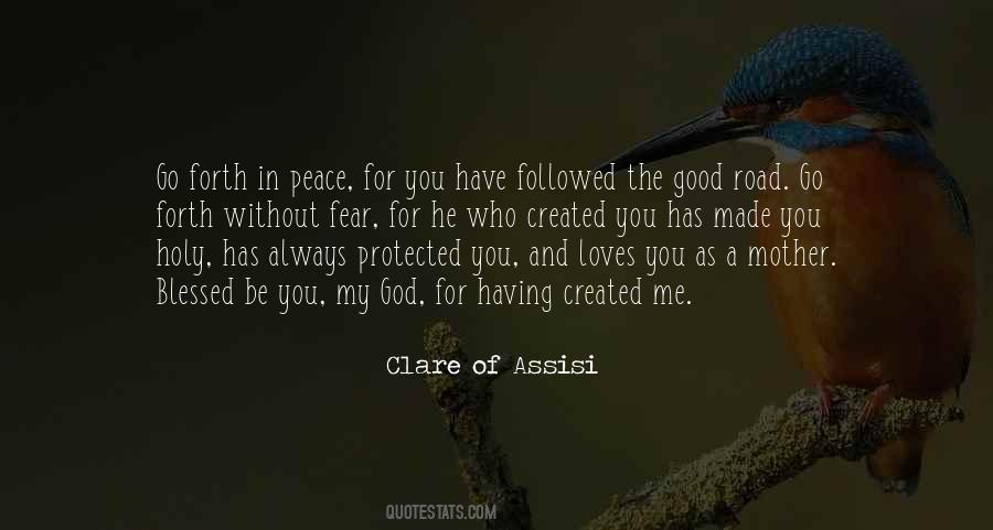 Clare Of Assisi Quotes #515061