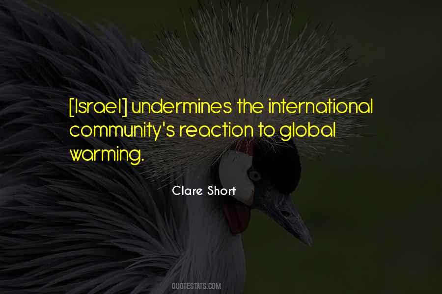 Clare Short Quotes #1095768