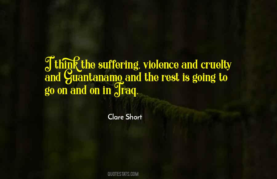 Clare Short Quotes #1401178