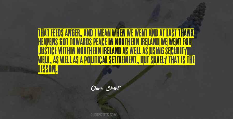 Clare Short Quotes #831032