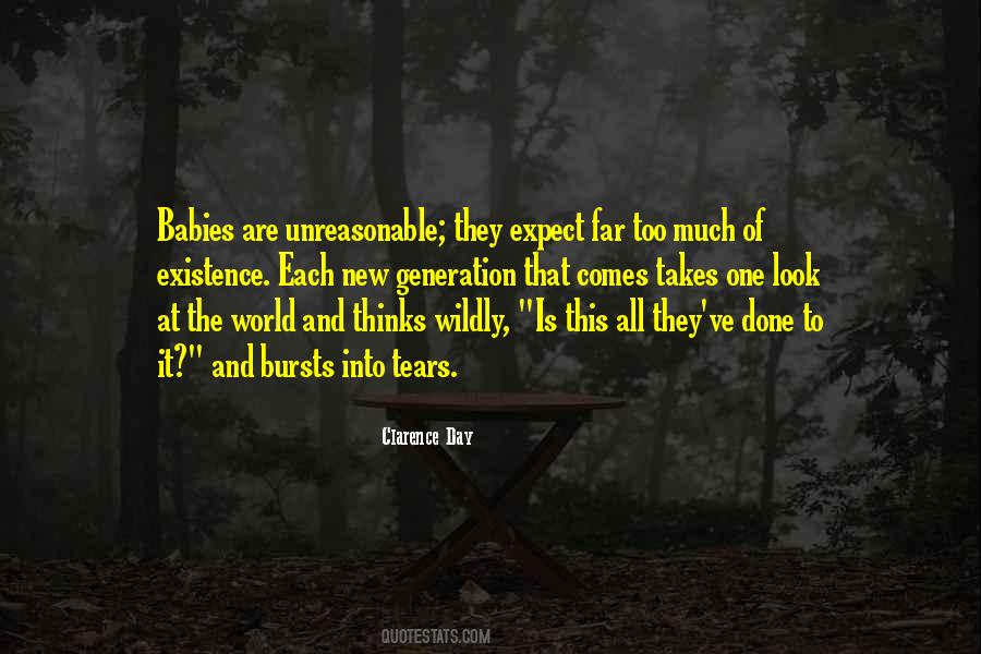 Clarence Day Quotes #510974