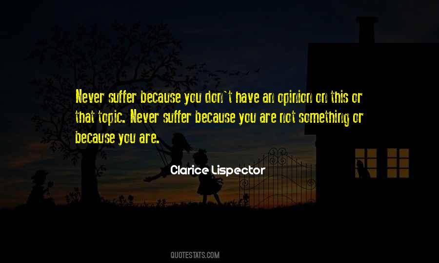 Clarice Lispector Quotes #1479021