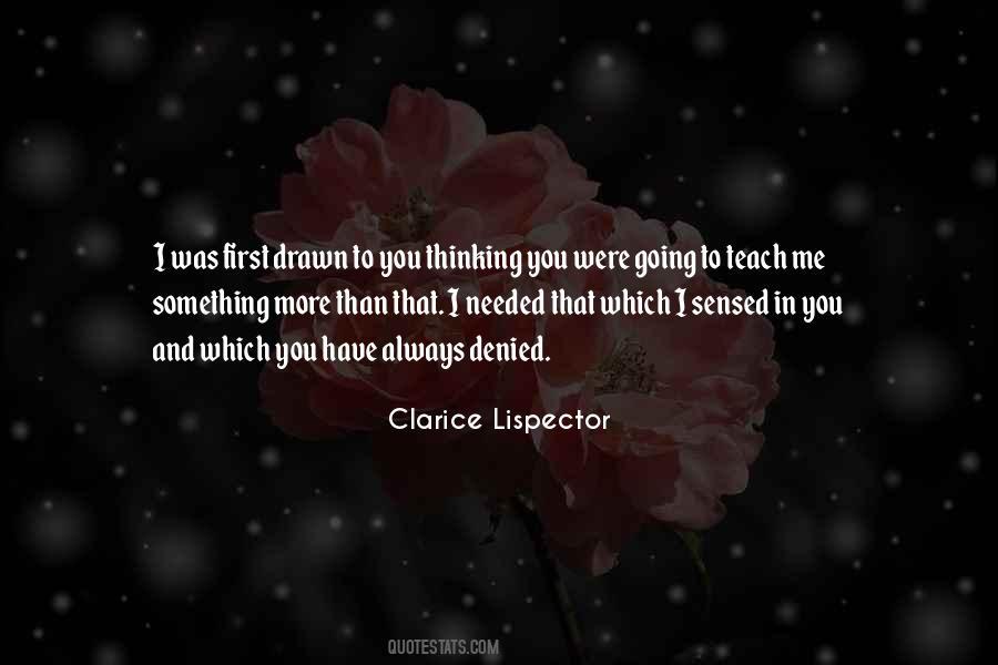 Clarice Lispector Quotes #575954