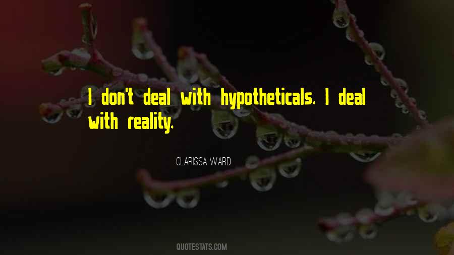 Clarissa Ward Quotes #1678637