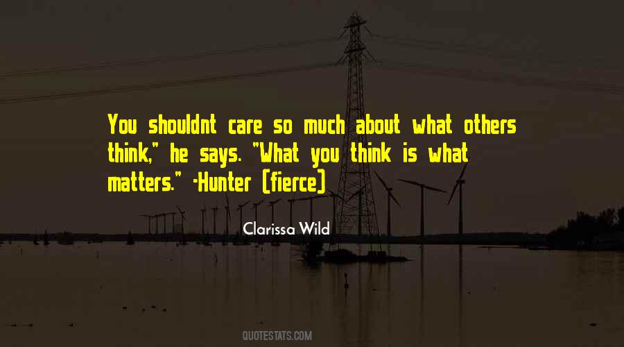 Clarissa Wild Quotes #1462028