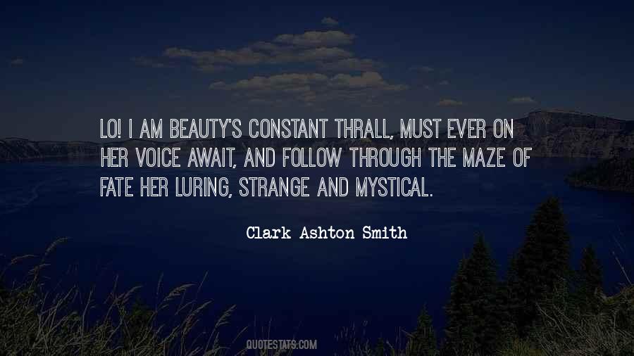 Clark Ashton Smith Quotes #606979