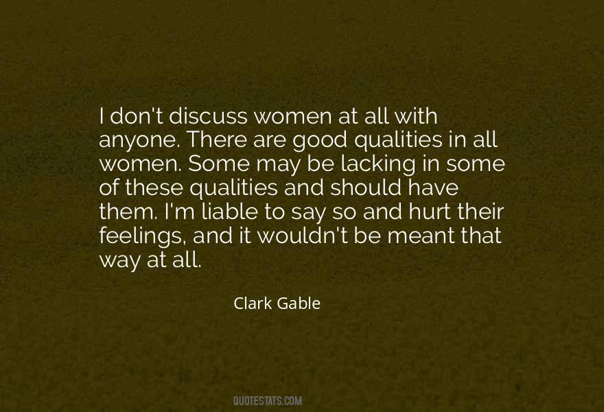 Clark Gable Quotes #1788682