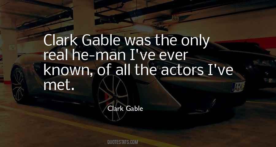 Clark Gable Quotes #299282