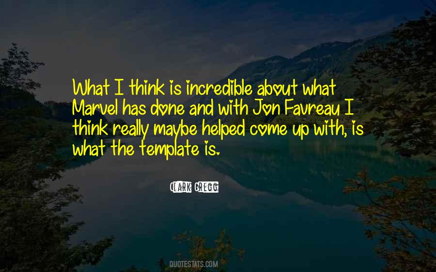 Clark Gregg Quotes #1030143
