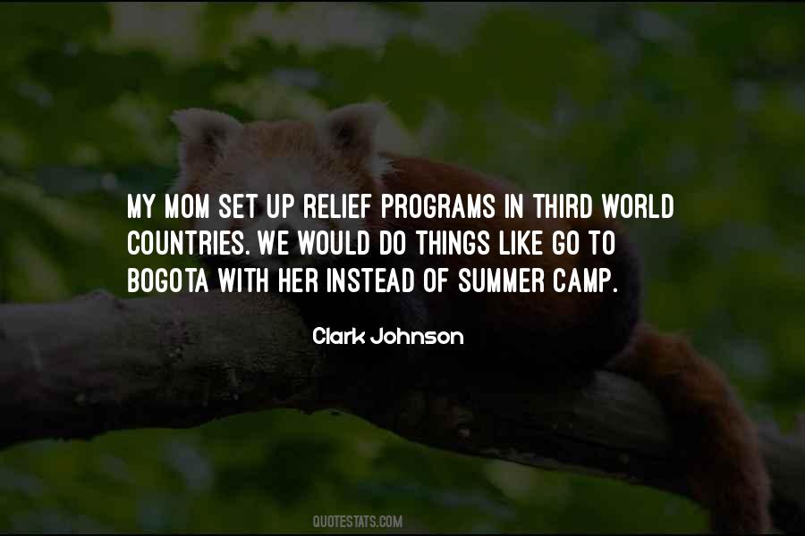 Clark Johnson Quotes #1805993