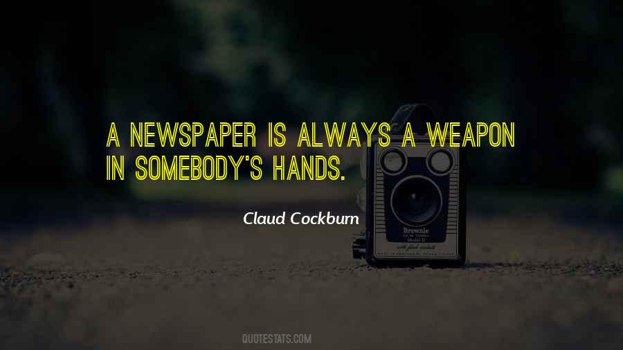 Claud Cockburn Quotes #1700152