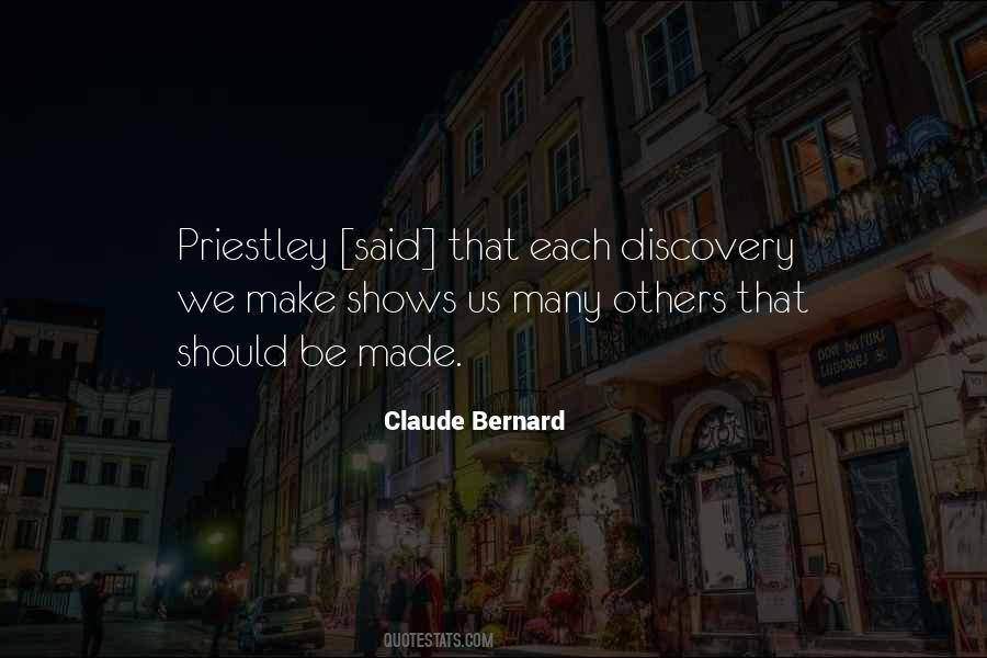 Claude Bernard Quotes #293014