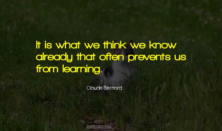 Claude Bernard Quotes #741183