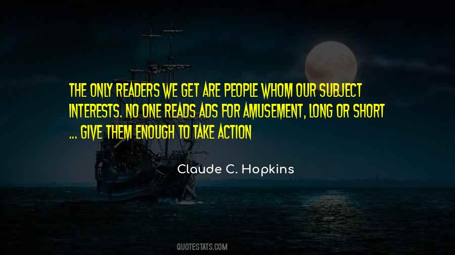 Claude C. Hopkins Quotes #1209011