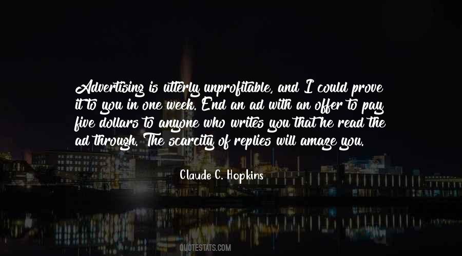 Claude C. Hopkins Quotes #1350470