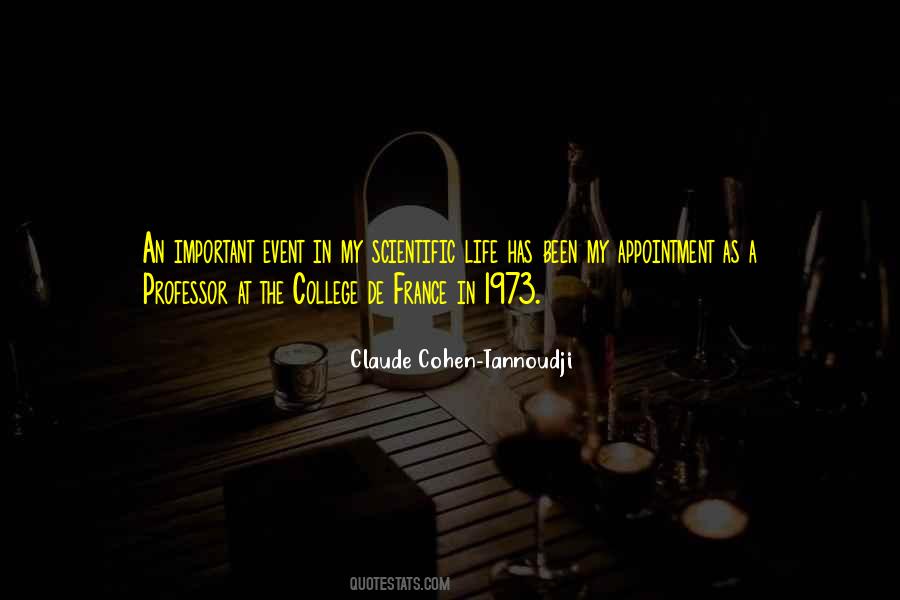 Claude Cohen-Tannoudji Quotes #1804683