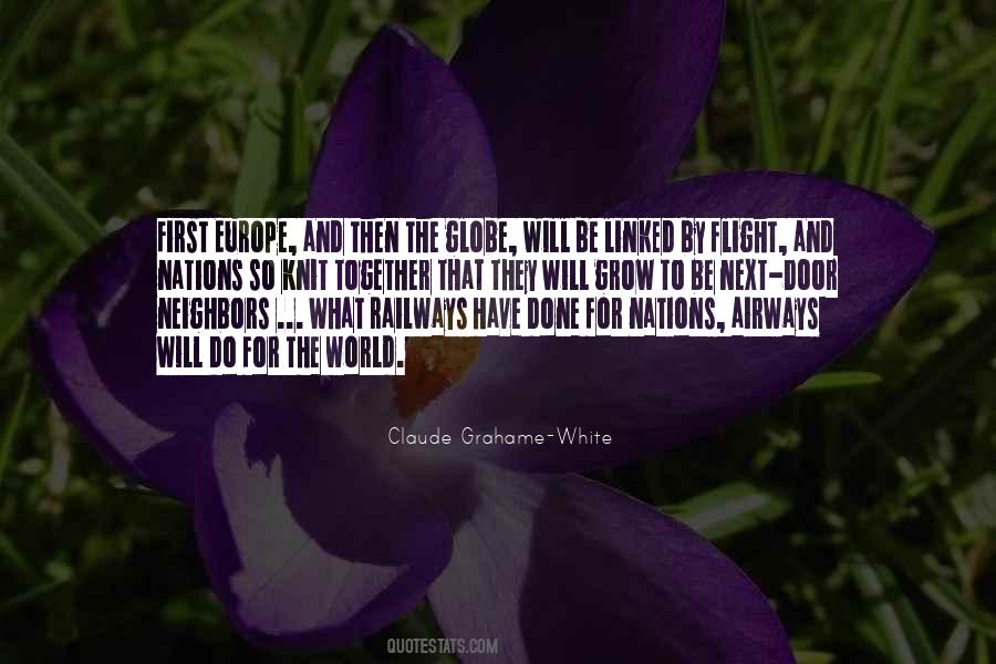 Claude Grahame-White Quotes #1055811