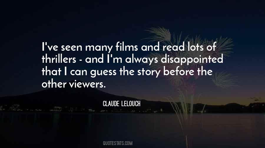 Claude Lelouch Quotes #1386568