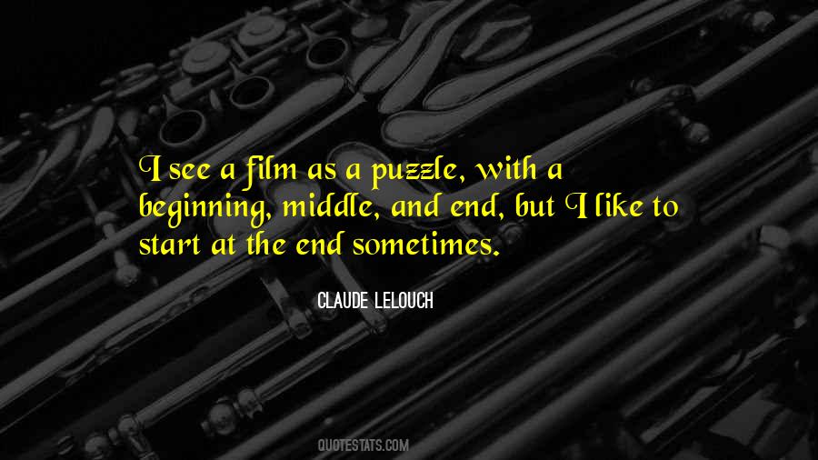 Claude Lelouch Quotes #609745