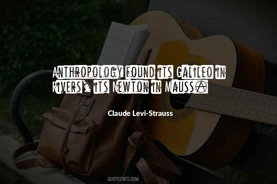 Claude Levi-Strauss Quotes #1201945