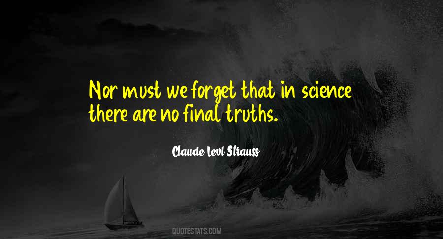 Claude Levi-Strauss Quotes #877776