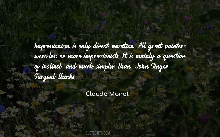 Claude Monet Quotes #260276