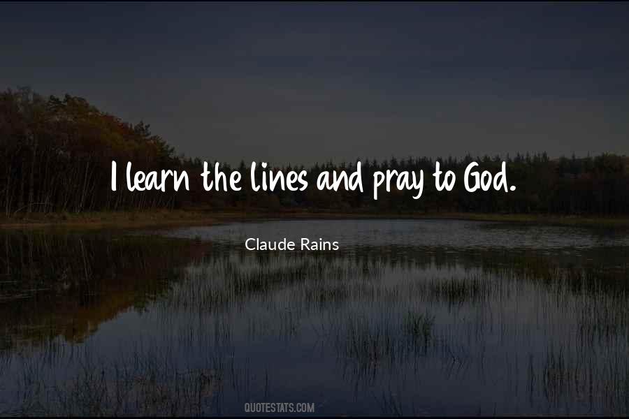 Claude Rains Quotes #1282819