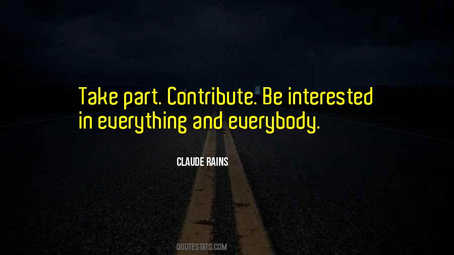 Claude Rains Quotes #143936