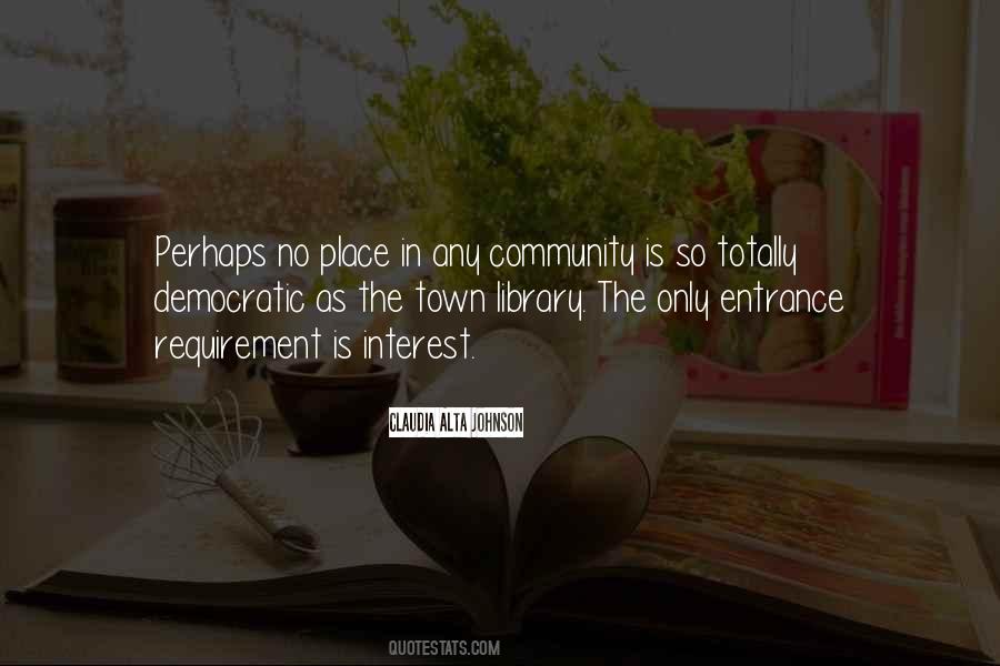Claudia Alta Johnson Quotes #1296520 Claudia Alta Johnson Quotes #1296520