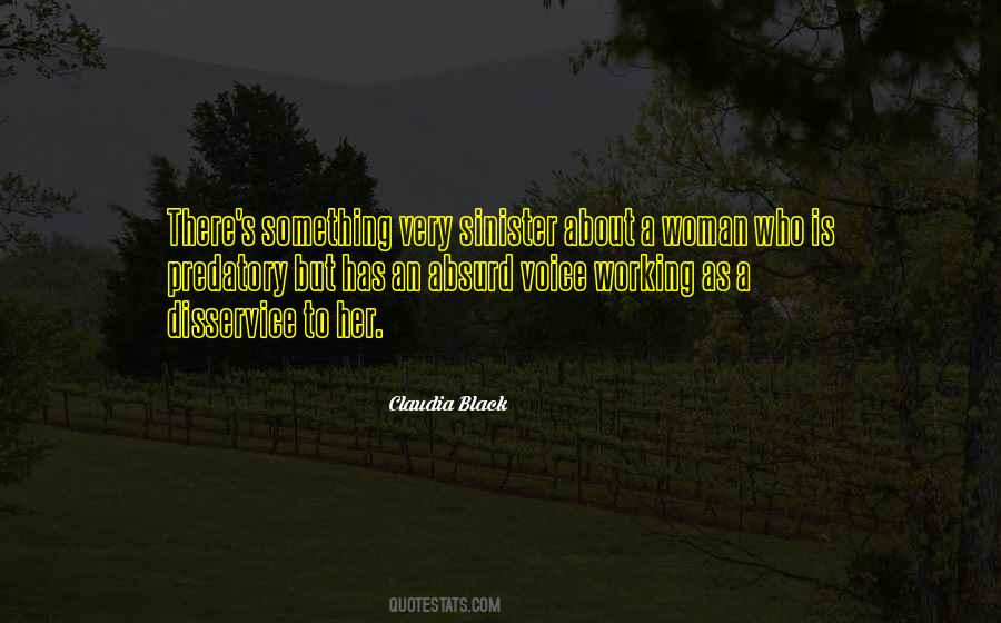 Claudia Black Quotes #236389
