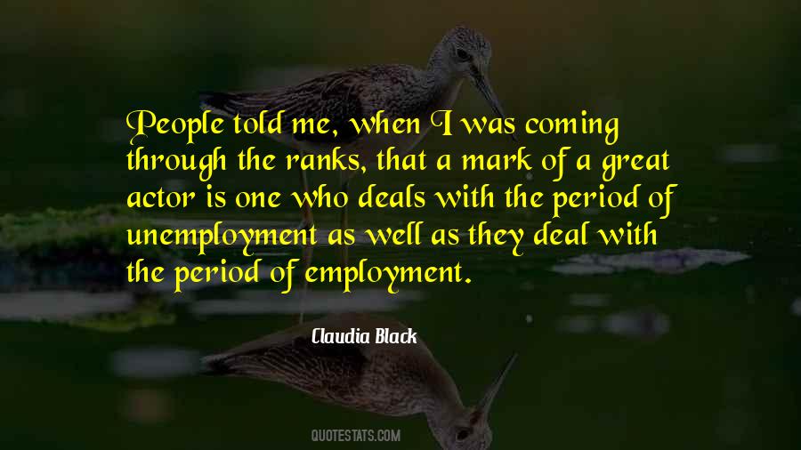 Claudia Black Quotes #394057