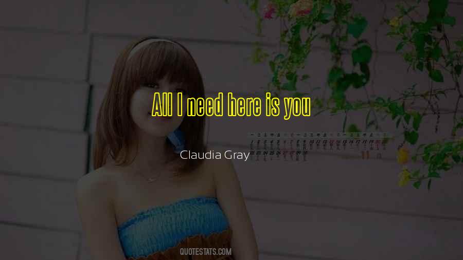 Claudia Gray Quotes #492831