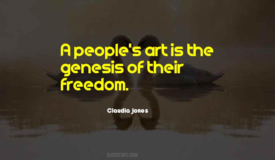 Claudia Jones Quotes #1153815